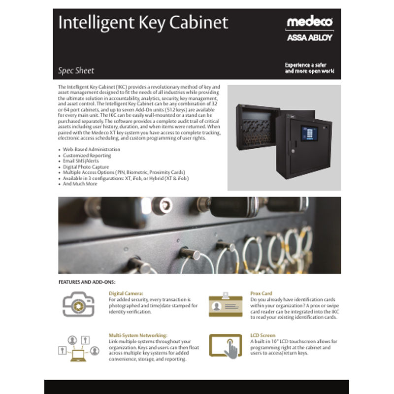 Intelligent Key Cabinet (IKC)