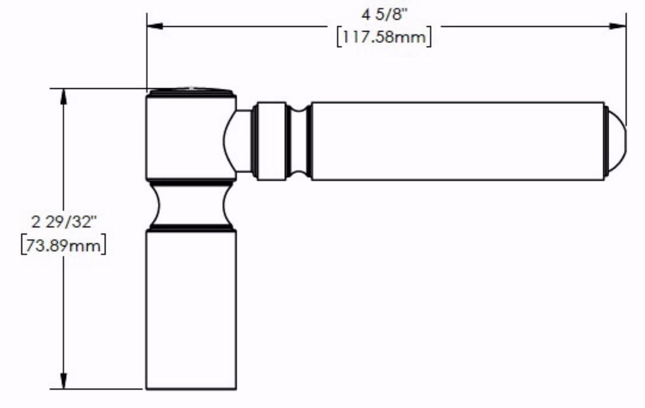 ASSA ABLOY ACCENTRA™ GT | Corbin Russwin 152 | SARGENT GT lever