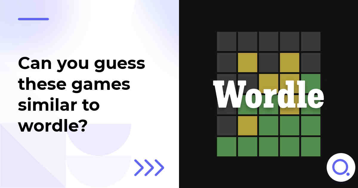 Can you guess these games similar to wordle?