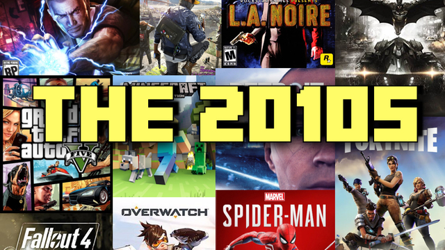 Do you remember all the 2010s video games?