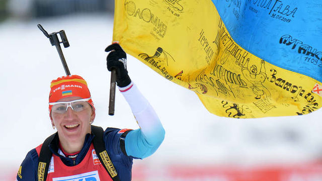 Ukrainian biathletes - Try to answer all questions