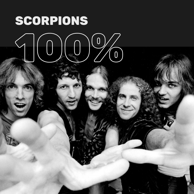 100% Scorpions. Wait, what’s that playing?
