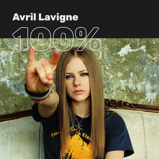 100% Avril Lavigne. Wait, what’s that playing?