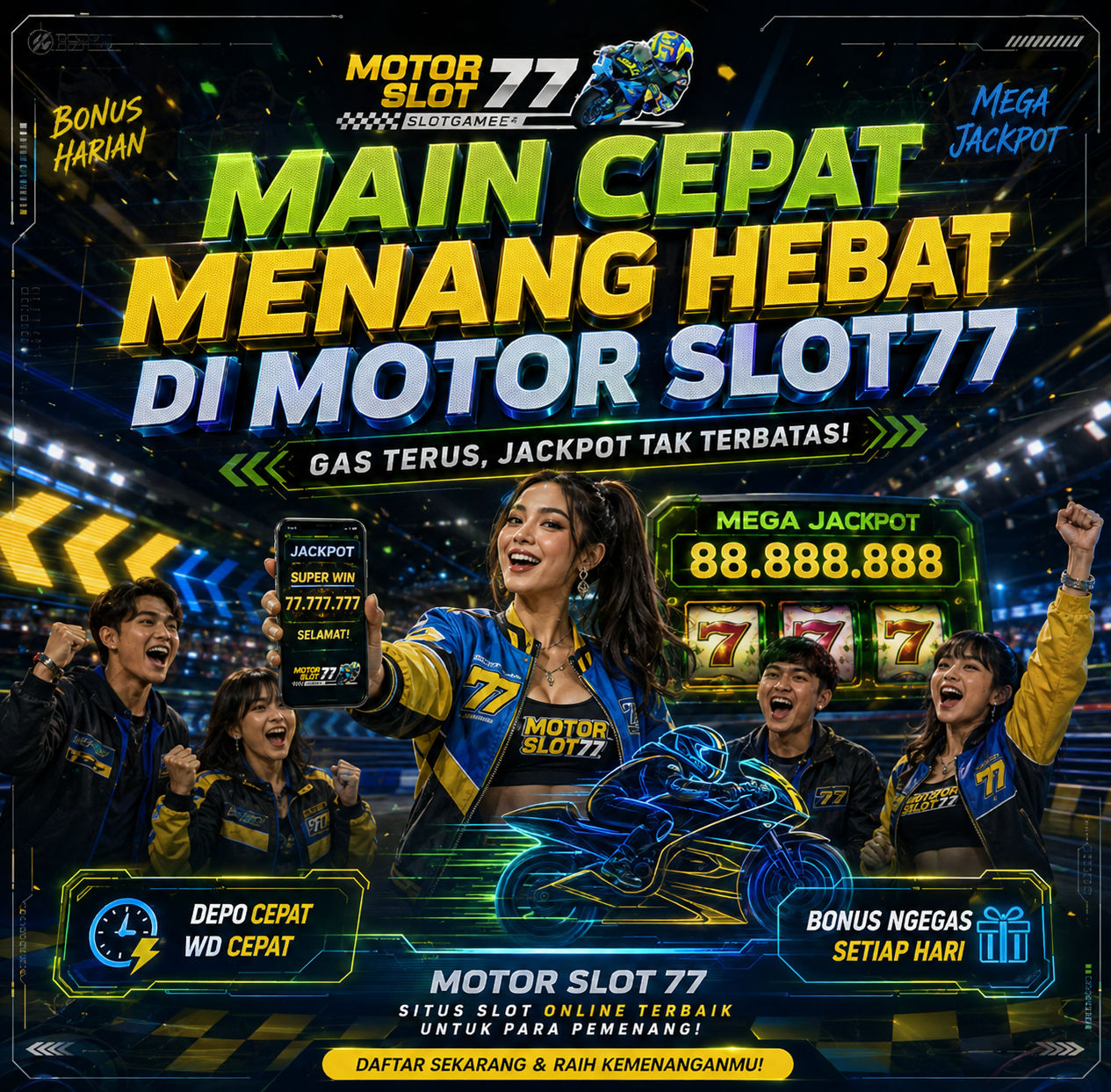 MOTORSLOT77: Layanan Bermain Game Online | Situs Resmi Mudah Diakses