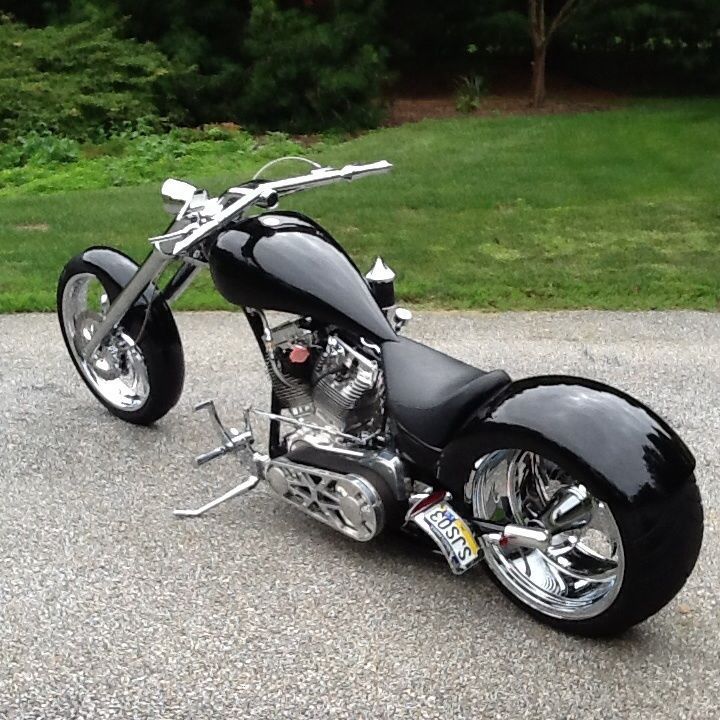 2004 Custom Built pro Street Softail chopper @ Custom bikes for sale