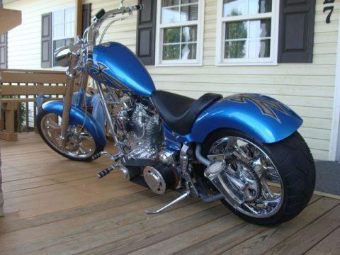 CHIX Custom Cycle Soft Tail Naked Chopper For Sale