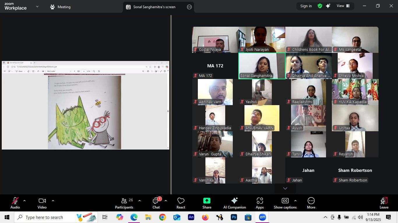 Getting warmed up to share our emotions