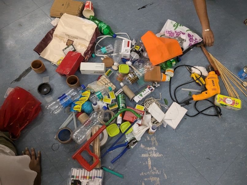 The junk we started with