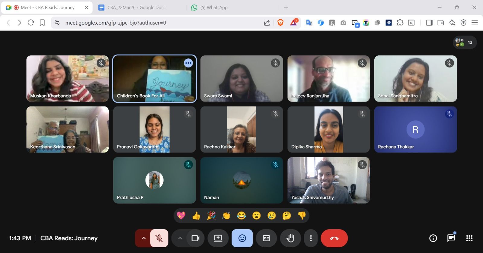 Sharing our journeys - together