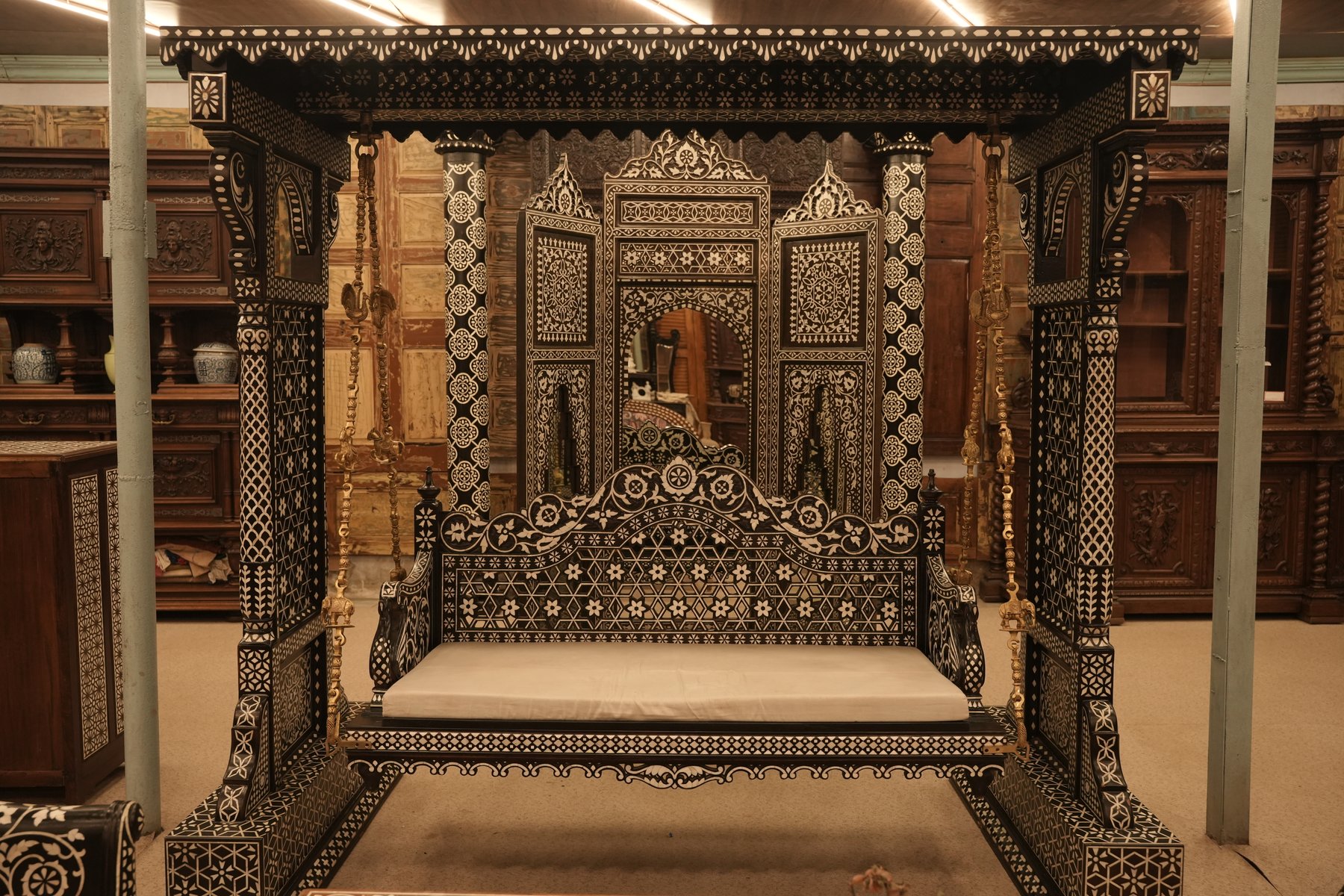 Teakwood Indian Jhula view 6