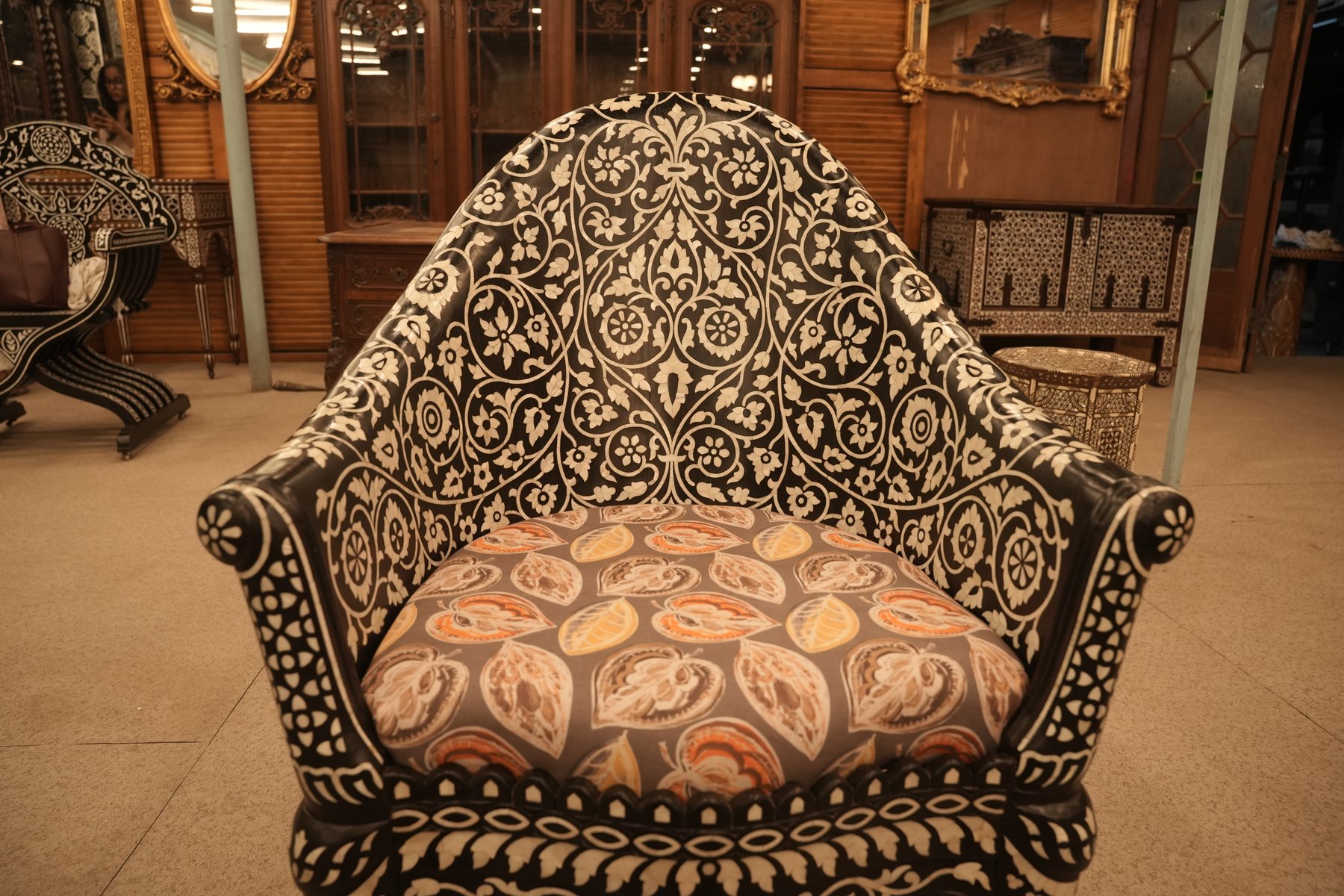 Teakwood Indian Jhula view 3