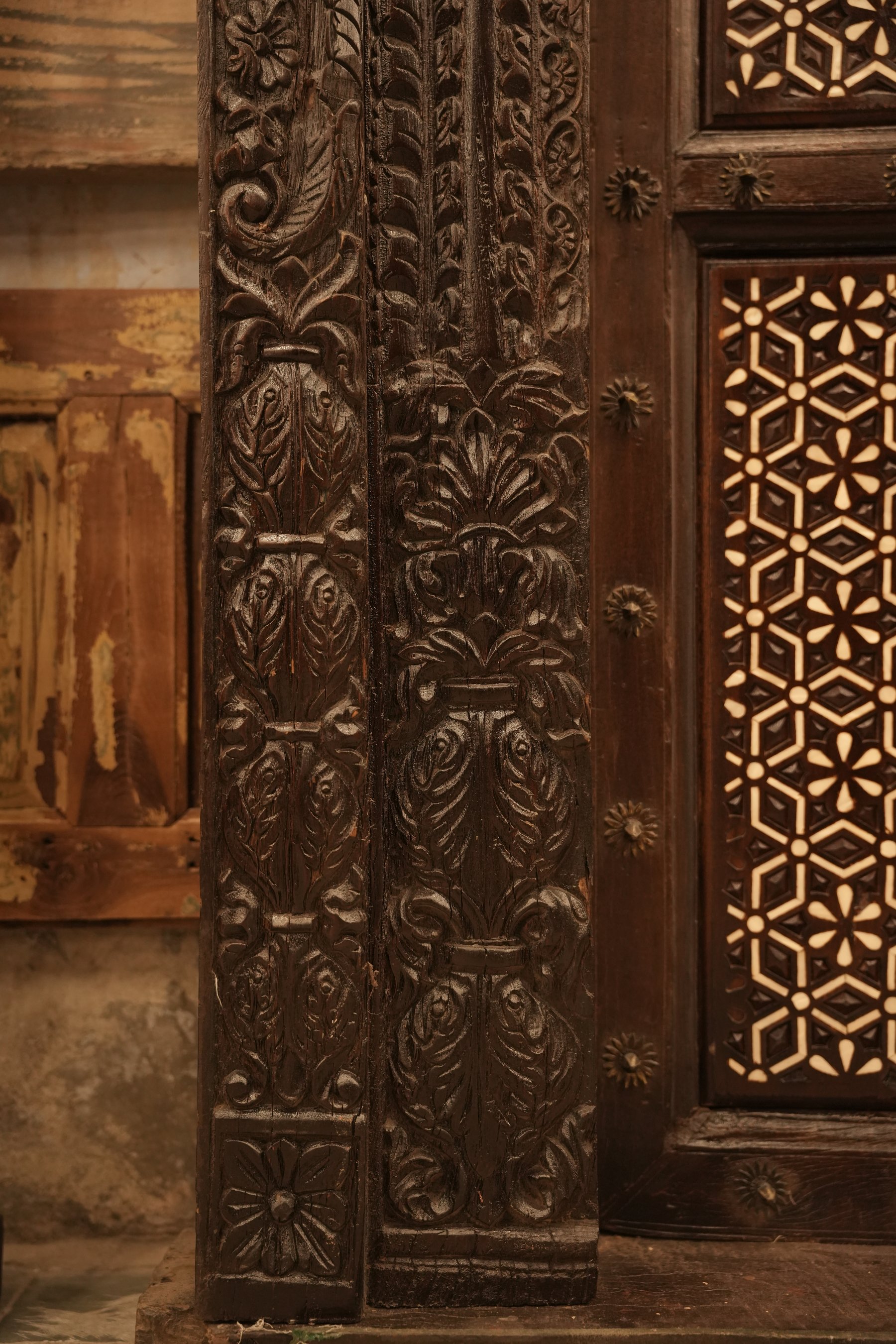 Indian Haveli Door view 4