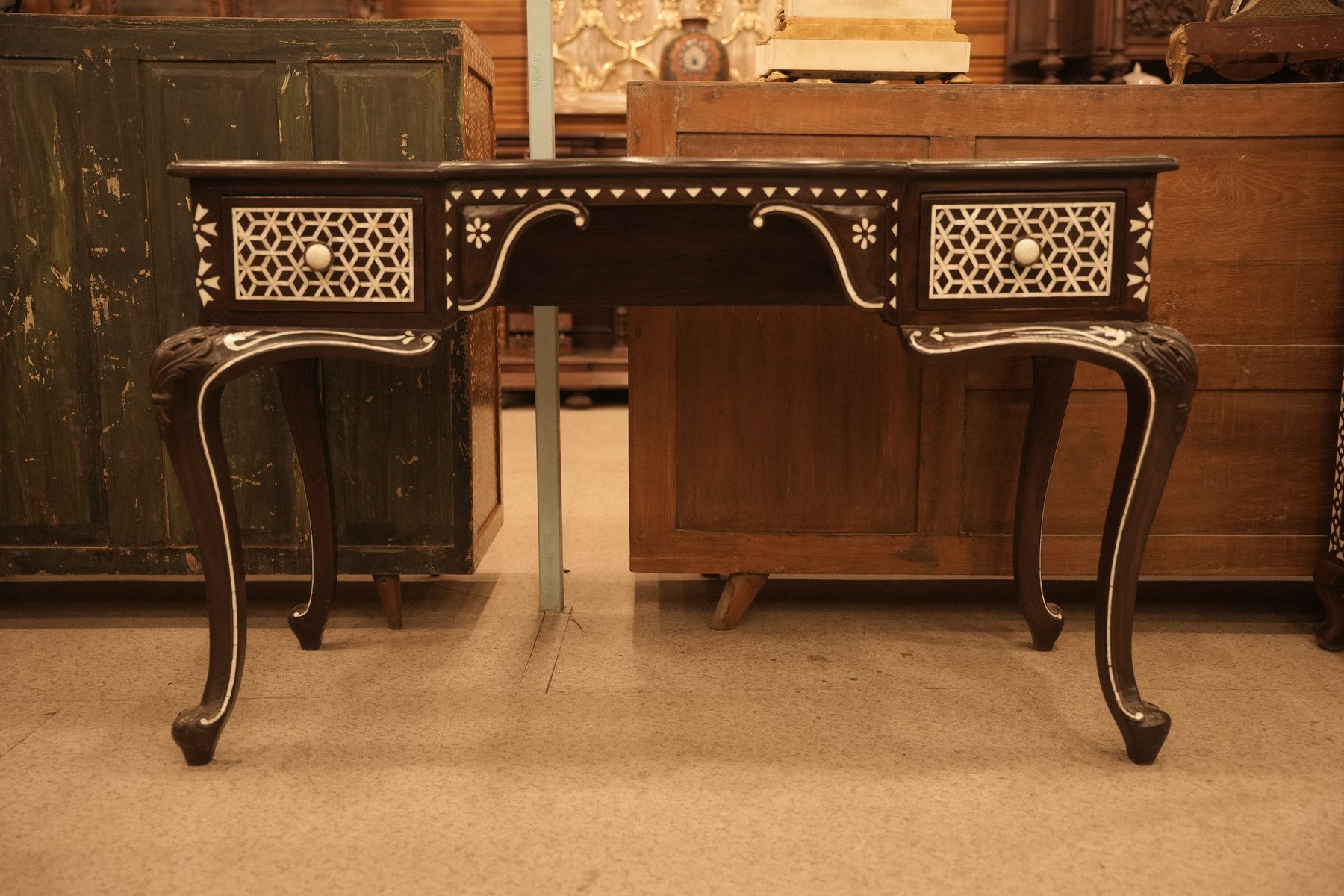 Black Anglo-Indian Console Table view 5