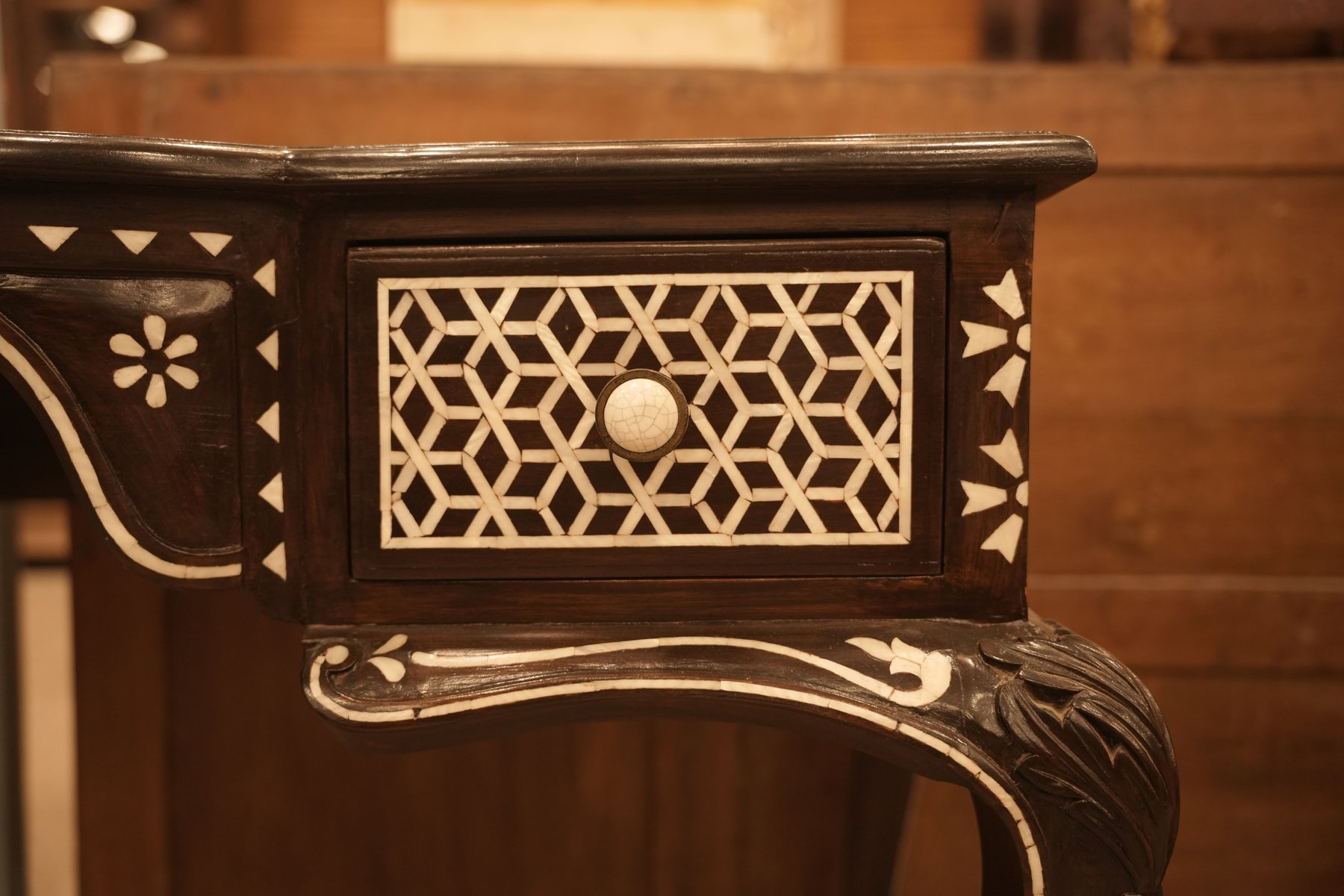 Black Anglo-Indian Console Table view 3