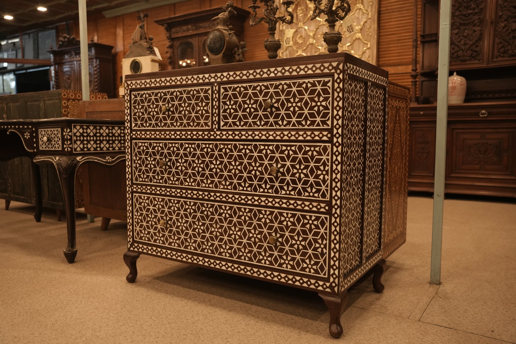 Mother Of Pearl Chest Of Drawers view 3