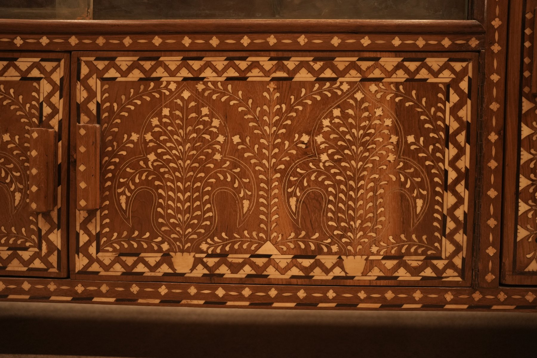 Floral Bone Inlay Sideboard view 3