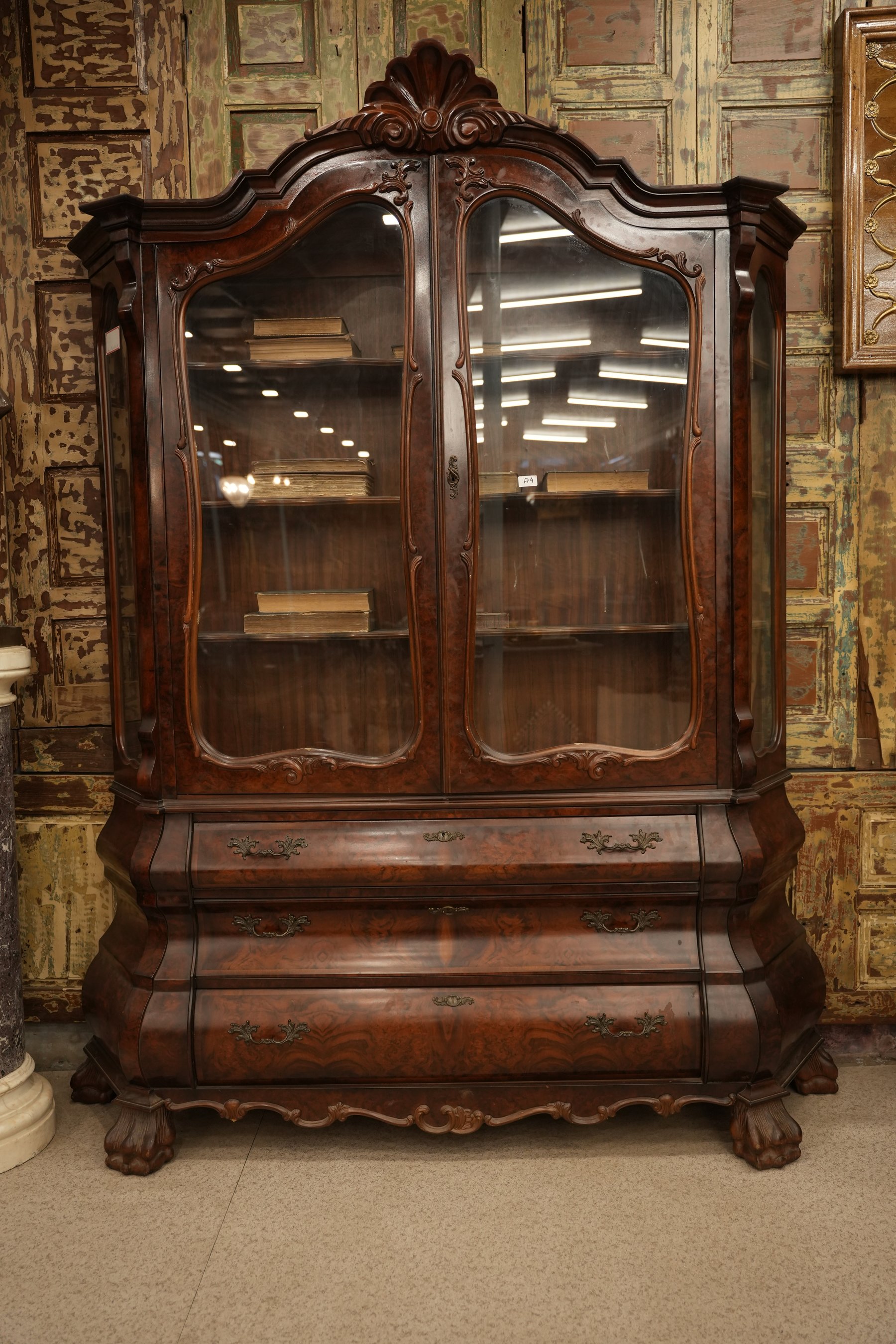 Renaissance Walnut Desk Table view 6