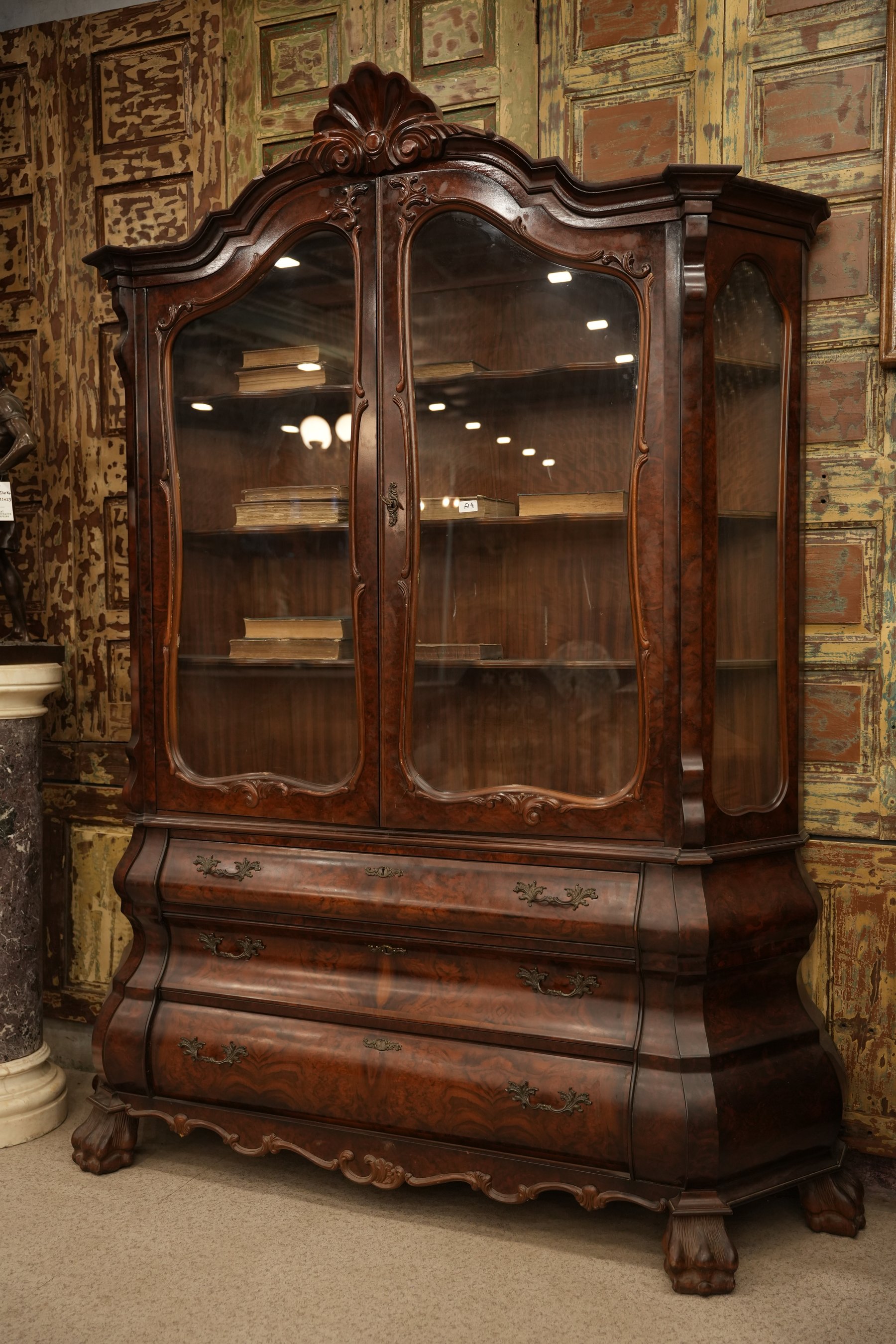 Renaissance Walnut Desk Table view 5