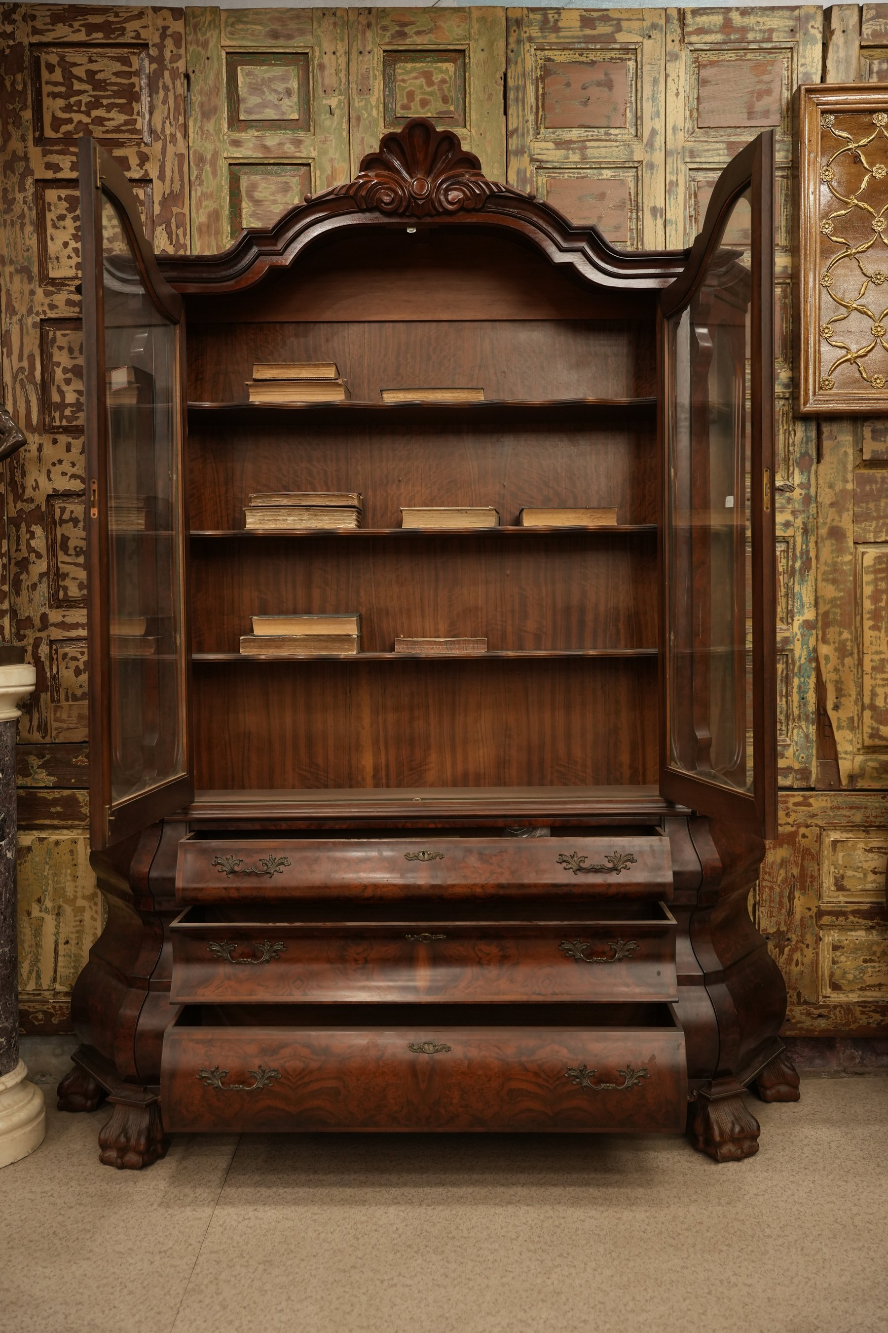 Renaissance Walnut Desk Table view 4