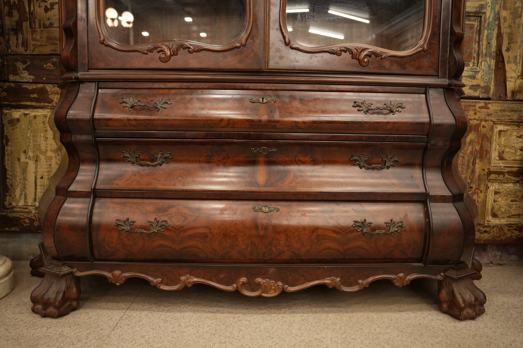 Renaissance Walnut Desk Table view 3