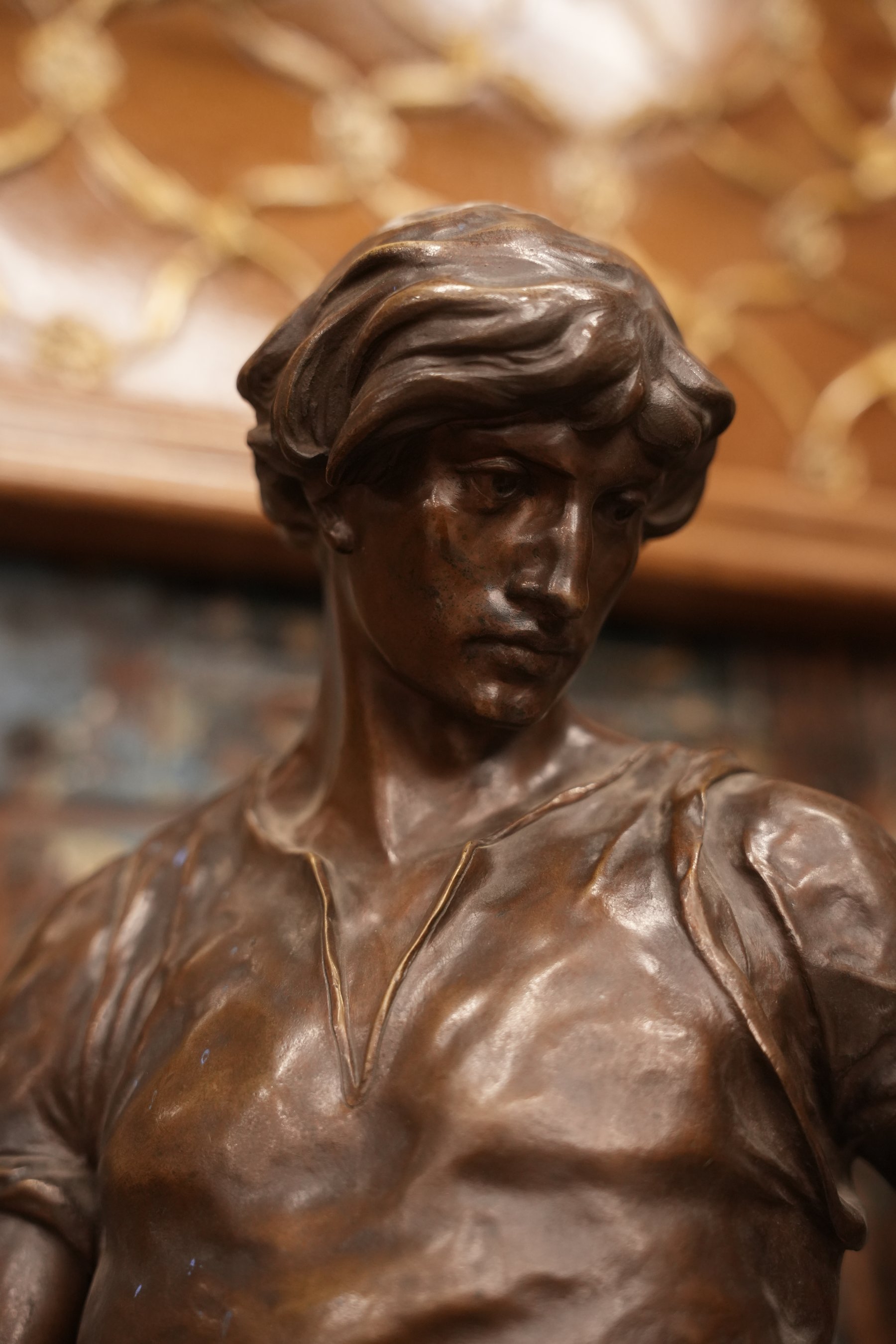 Pax Et Labor Bronze Sculpture view 2