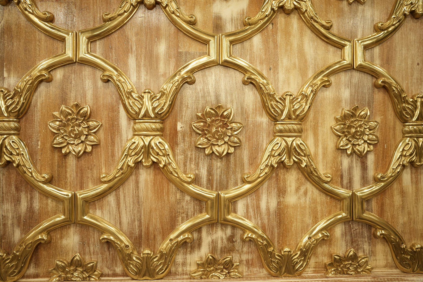 Baroque Brass Wall Panel view 3