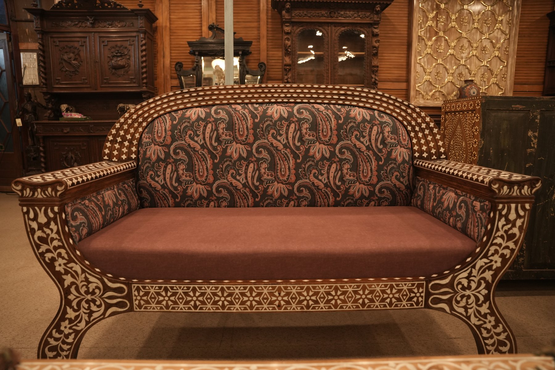 Mother Of Pearl Two-Seater Sofa view 4