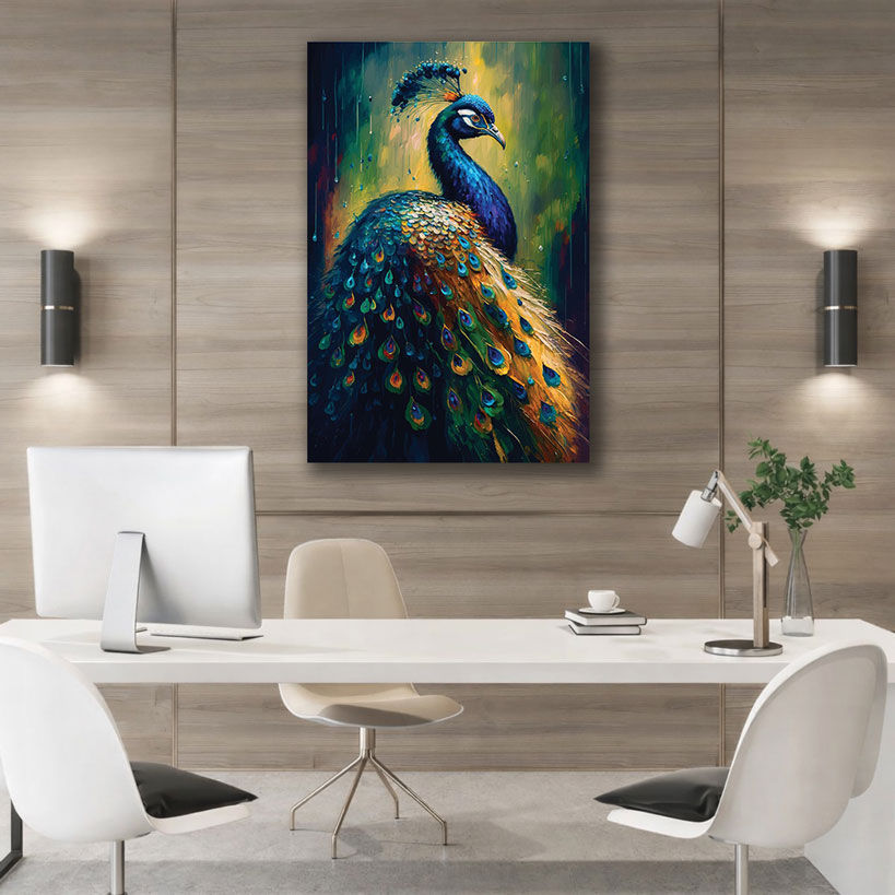 Rustic Wildlife Wall Canvas Prints - Home Art