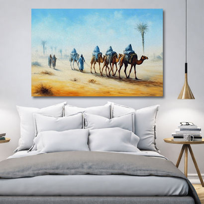 Canvas Wall Art: Women With Pots