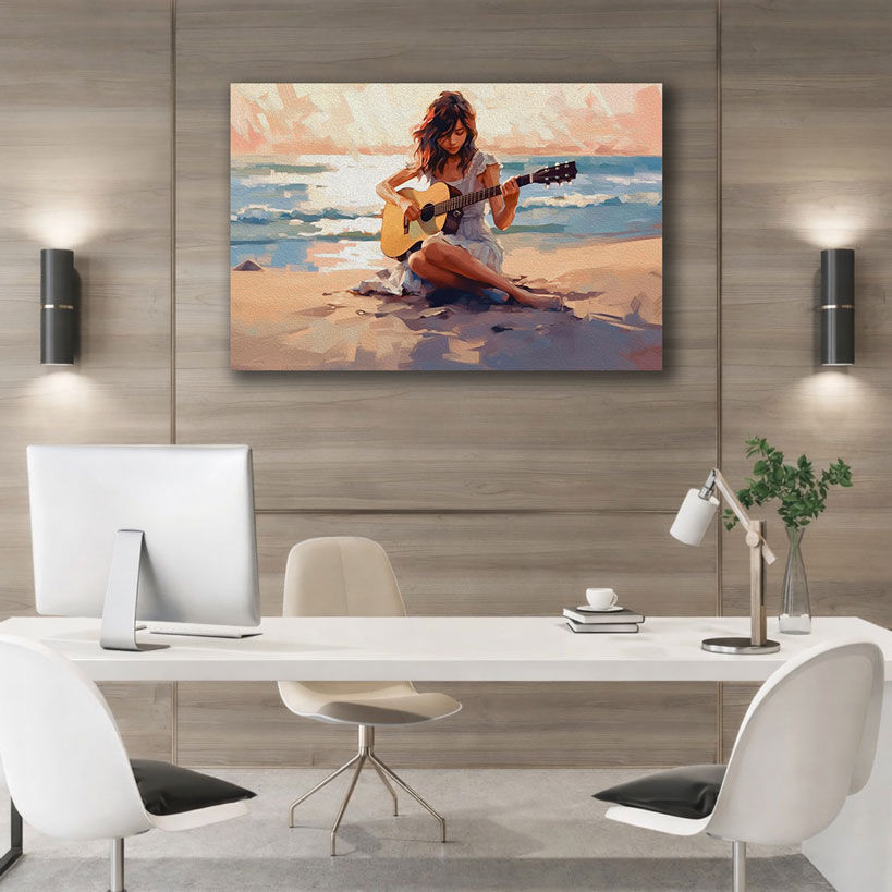 Modern Glamour Canvas Art Print