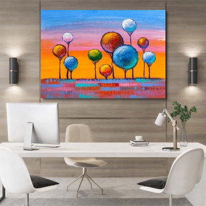 Enchanted Woods Walkway Framed Canvas