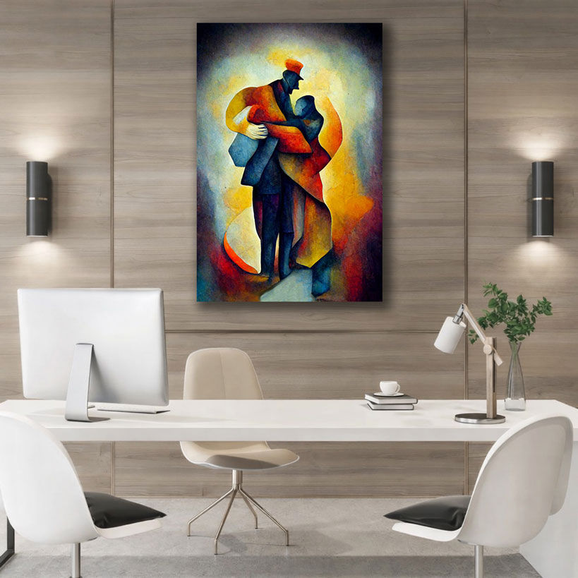 Romantic Sunset Canvas Art - Large Wall Prints