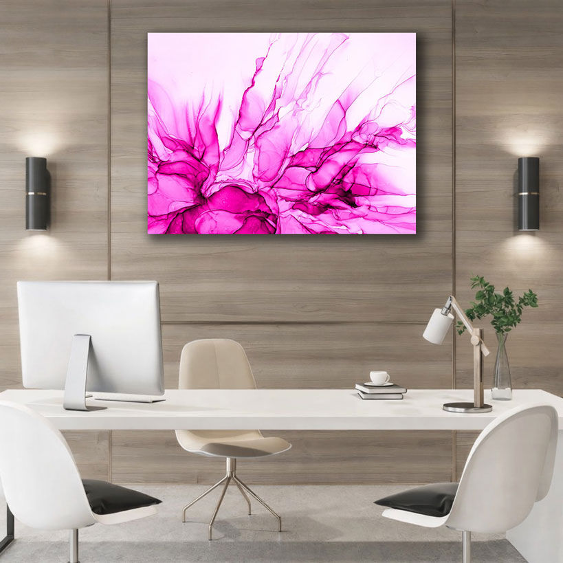 Elegant Diva Abstract Canvas Wall Art