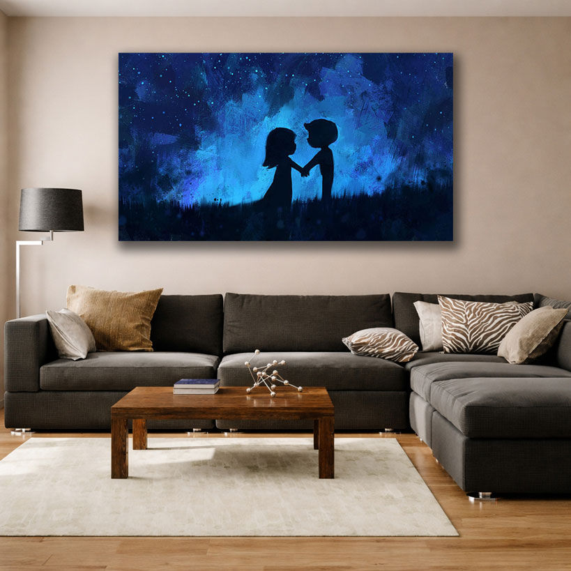 Eiffel Tower Paris Canvas Wall Art
