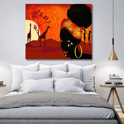 Canvas for Office: Inspiring Tribal Art