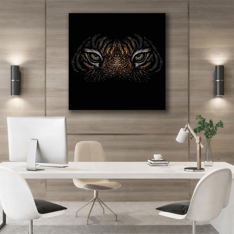Wild Running Horses Canvas Wall Art