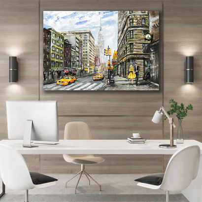 Tokyo Rain Shibuya Crossing Neon Canvas Art