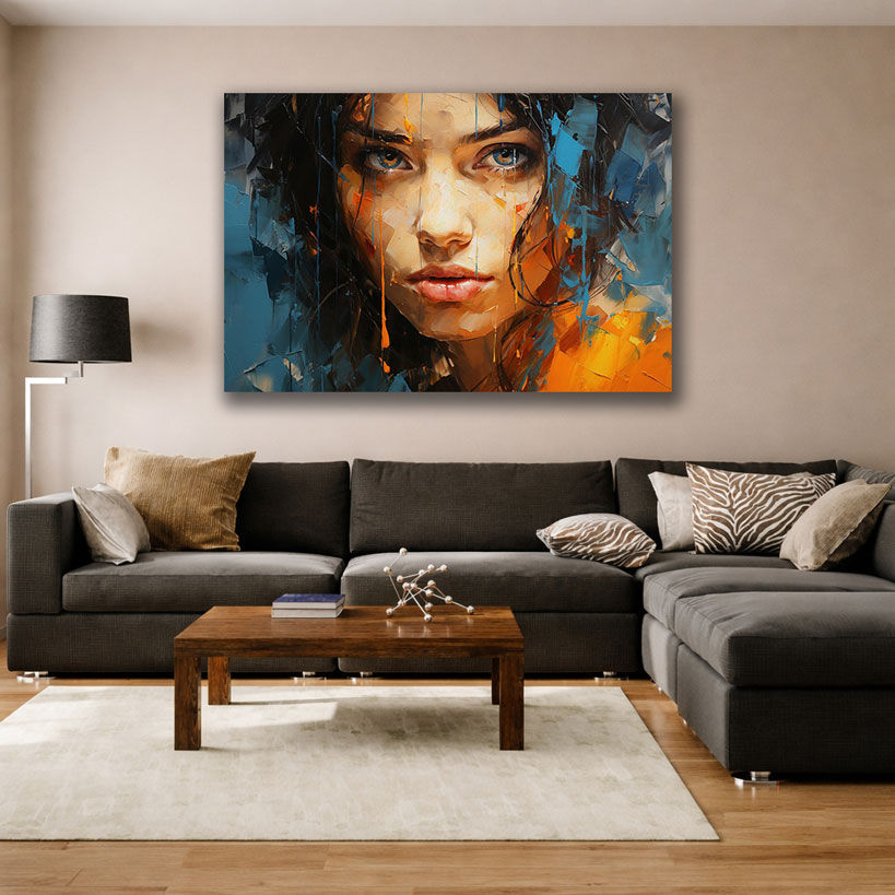 Urban Energy Abstract Wall Canvas