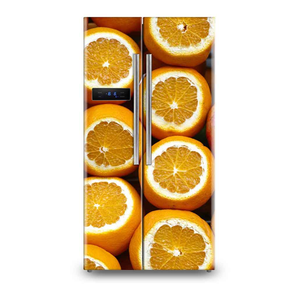 Abstract Art Splash Fridge Wrap Sticker | Refrigerator Clings