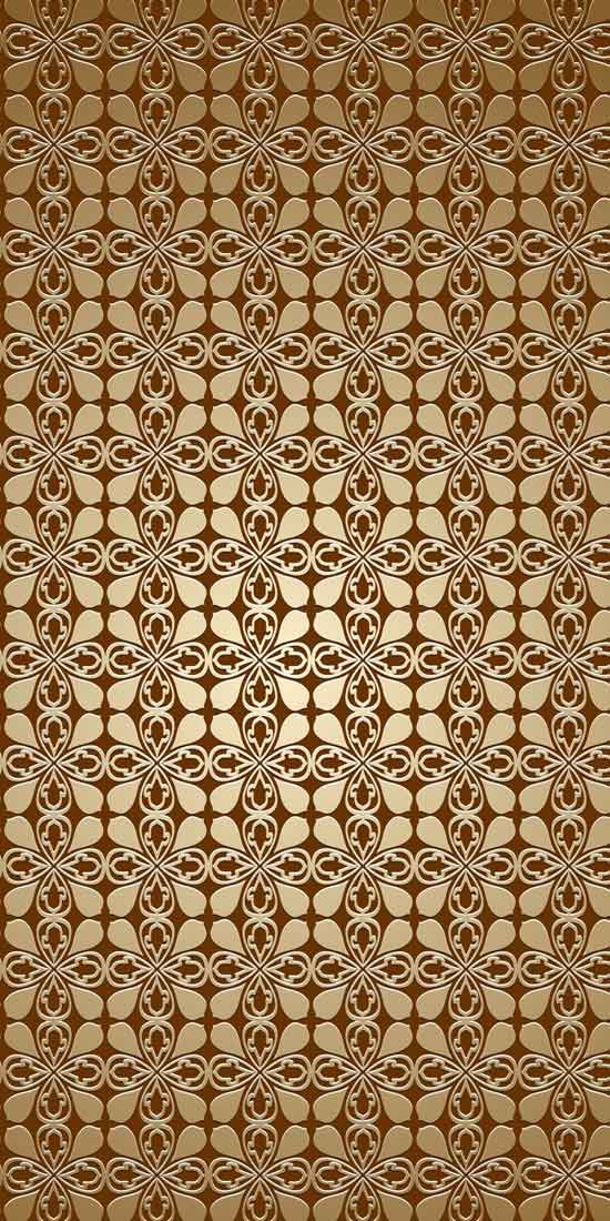 Modern Abstract Geometric 3D Door Wallpaper close-up pattern texture