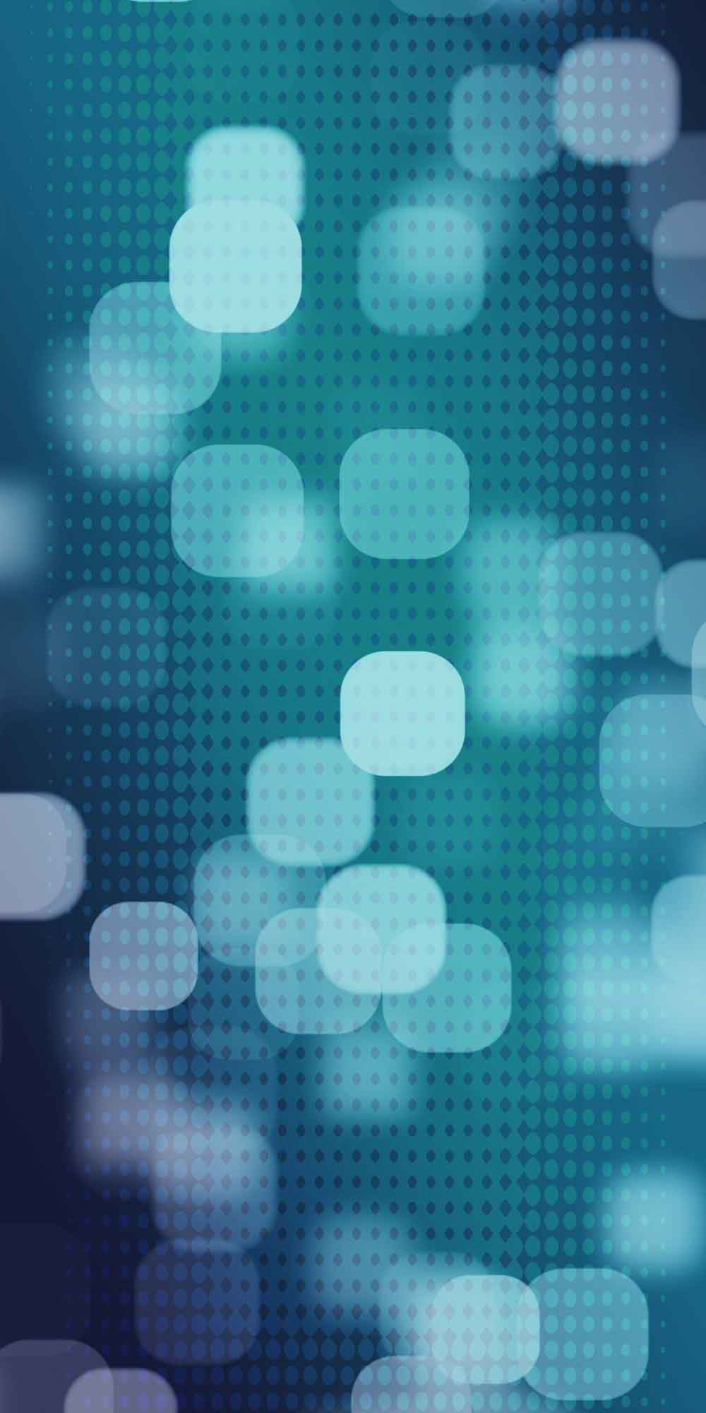 Blue Bokeh Glow Door Wallpaper close-up pattern texture