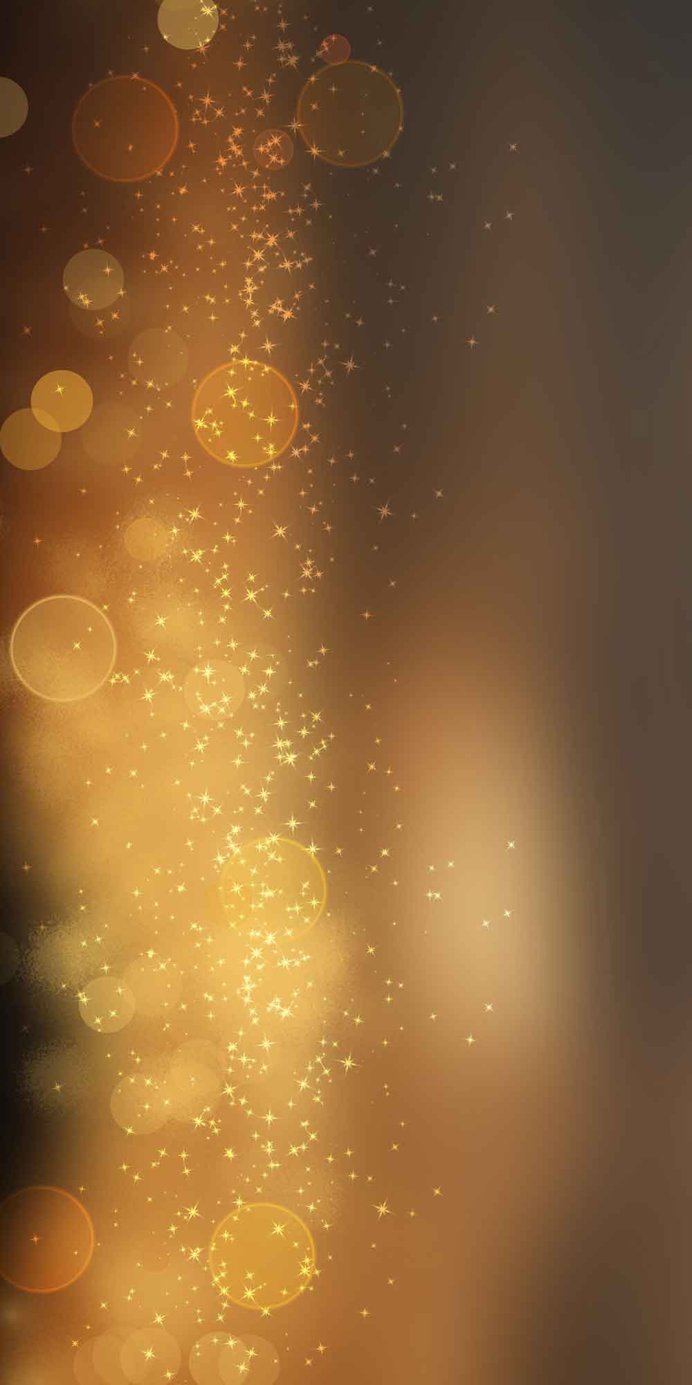 Golden Sparkle Bokeh Door Wallpaper close-up pattern texture