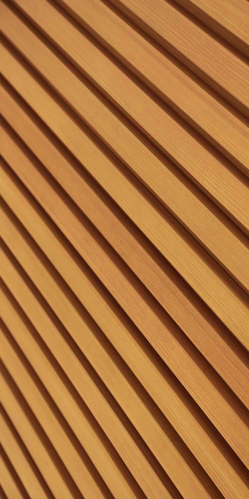 Modern Diagonal Wood Plank Stripe Door Wallpaper close-up pattern texture
