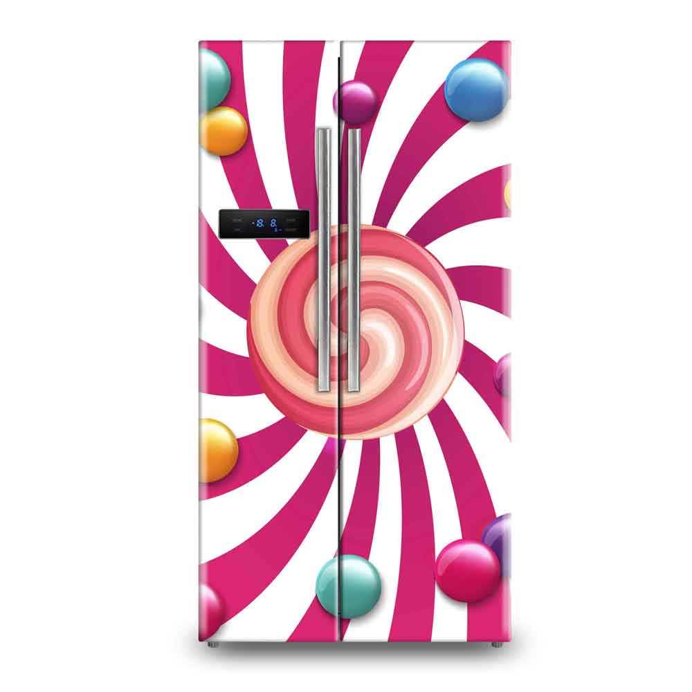 Candy Fridge Stickers for Double Door & Single Door