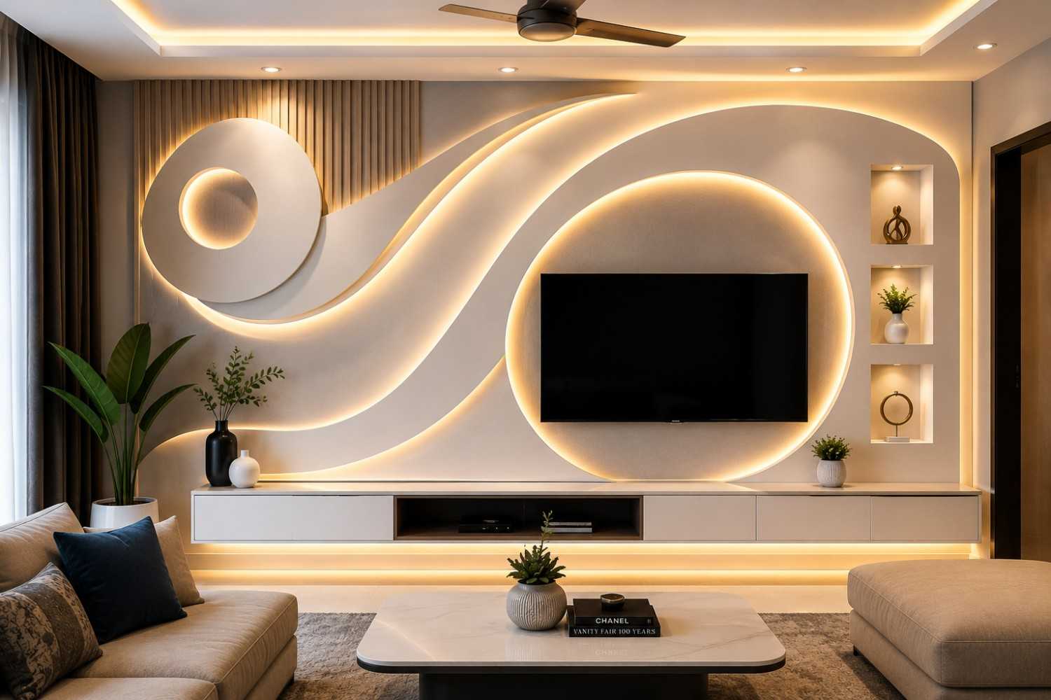 3D pop wall design