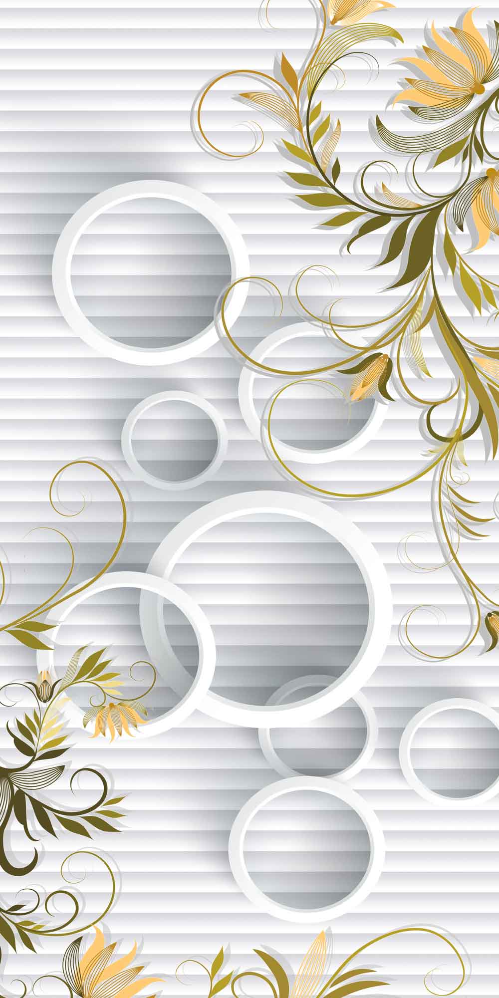 Mediterranean Village Alleyway Door Wallpaper close-up pattern texture