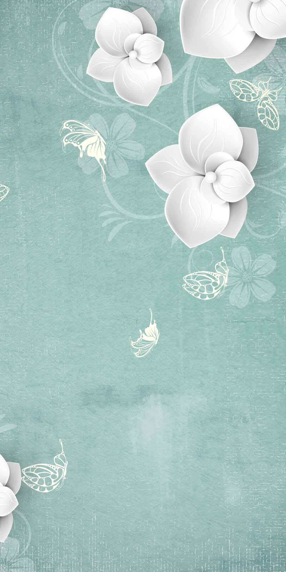 Abstract 3D Door Wallpaper close-up pattern texture