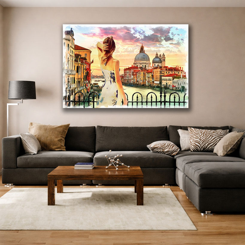 Urban Beauty Abstract Wall Art – view 2