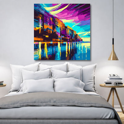 Zen Bamboo Grove Serene Path - Framed Canvas Prints – view 2
