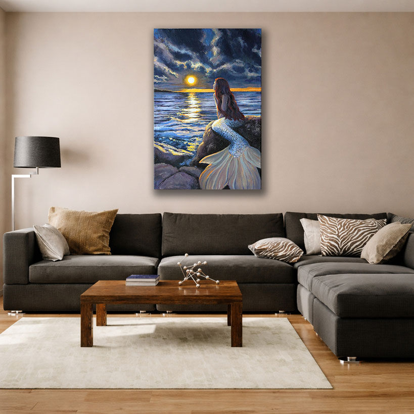 Chic Fashionista Large Canvas Wall Art – view 2